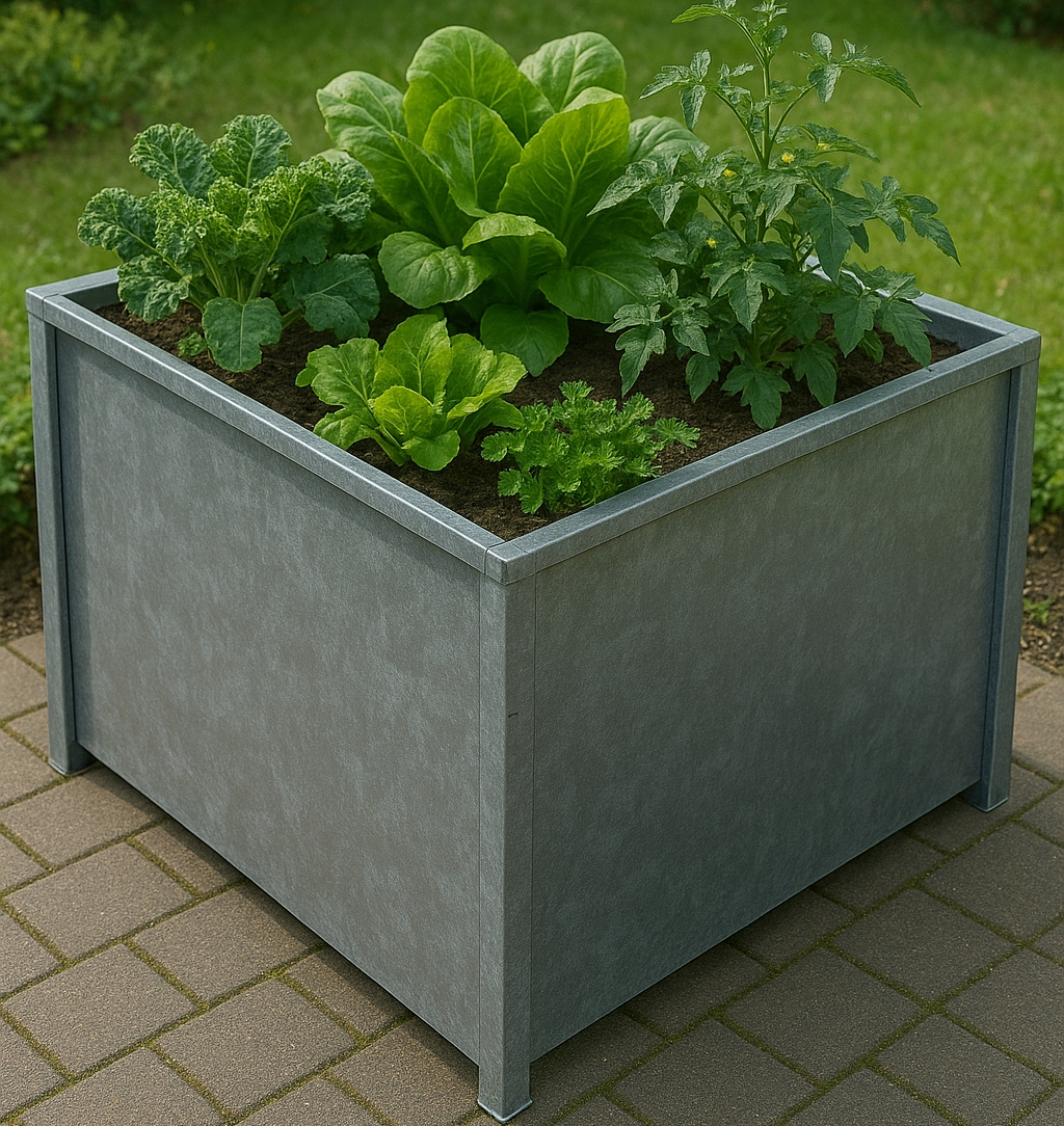 Hochbeet aus Stahl